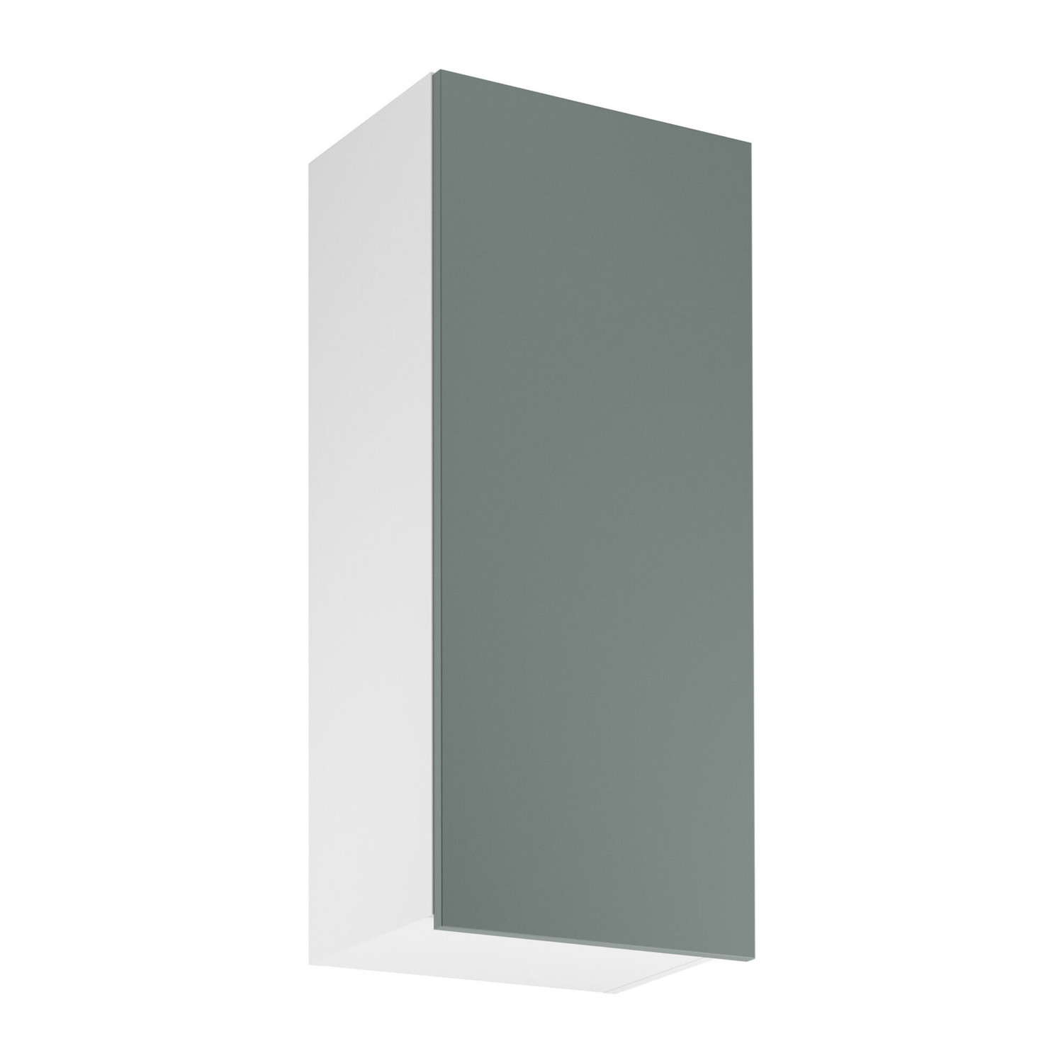 Závěsná kuchyňská skříňka SORENTO G45 - P/L - bílá Zelená