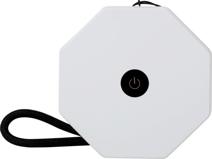 Bílá přenosná světelná dekorace na USB ø 8 cm Twist – Gingko Gingko