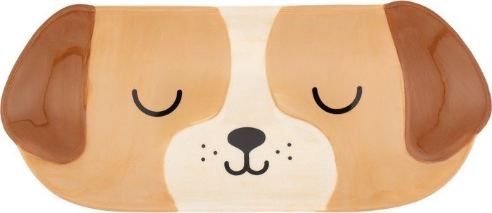 Keramický dekorační tác 19x8 cm Dog – Sass & Belle Sass & Belle