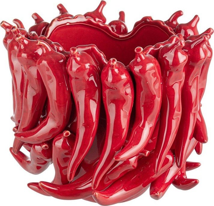 Keramický ručně vyrobený obal na květináč ø 25