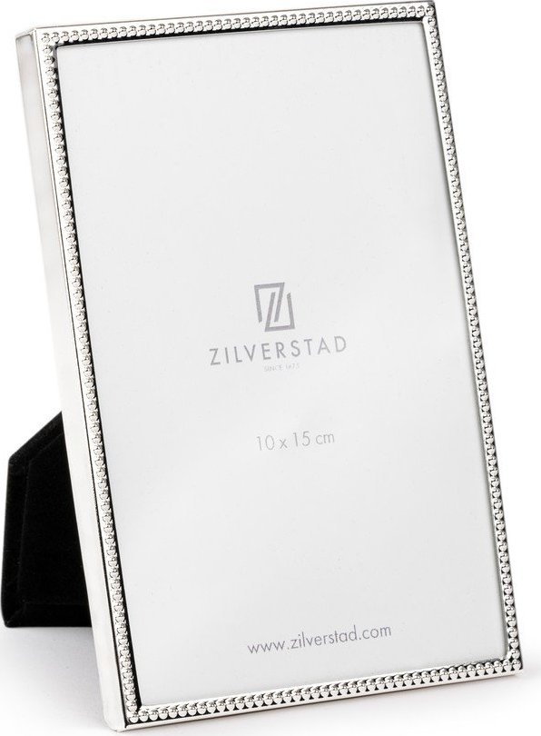 Kovový stojací rámeček v leskle stříbrné barvě 11x16 cm Sweet Memory Pearl – Zilverstad Zilverstad