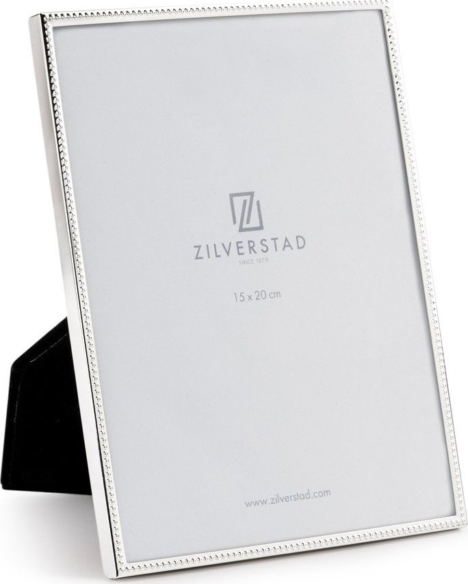 Kovový stojací rámeček v leskle stříbrné barvě 16x21 cm Sweet Memory Pearl – Zilverstad Zilverstad