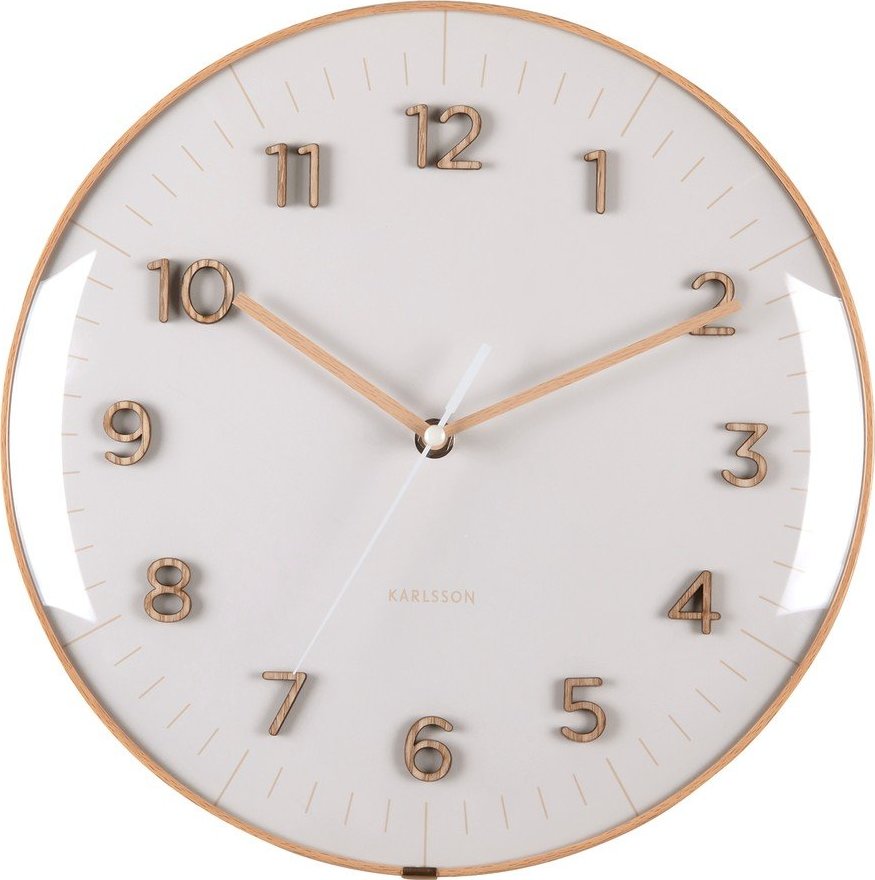 Nástěnné hodiny ø 30 cm Esencia Dome – Karlsson Karlsson