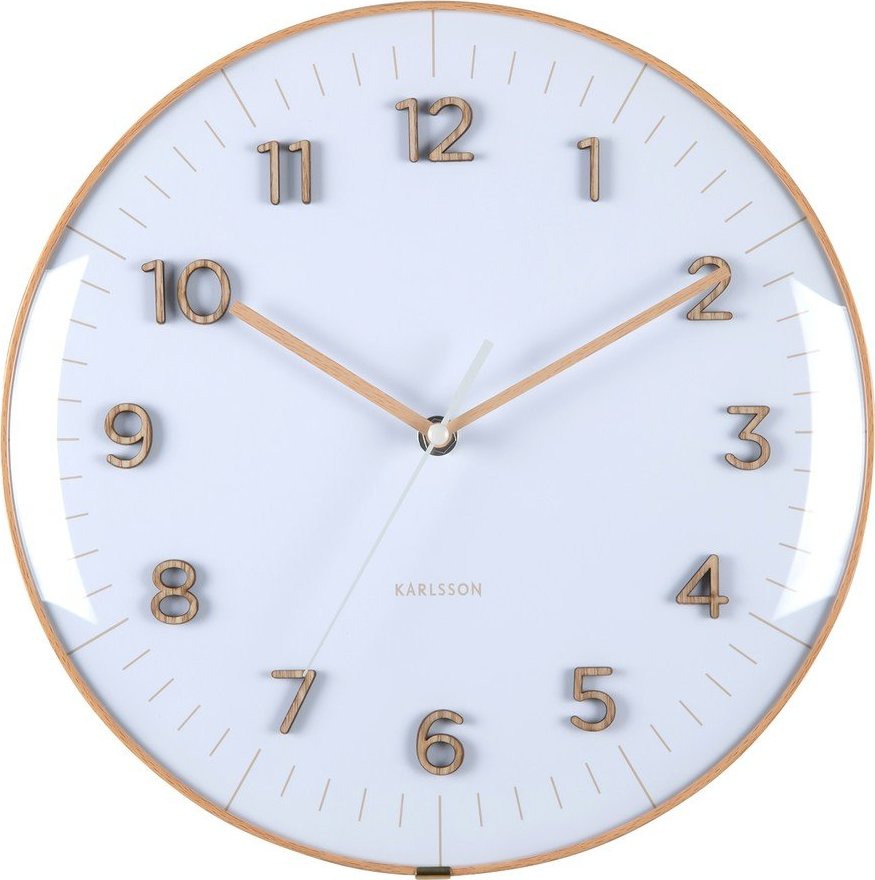 Nástěnné hodiny ø 30 cm Esencia Dome – Karlsson Karlsson