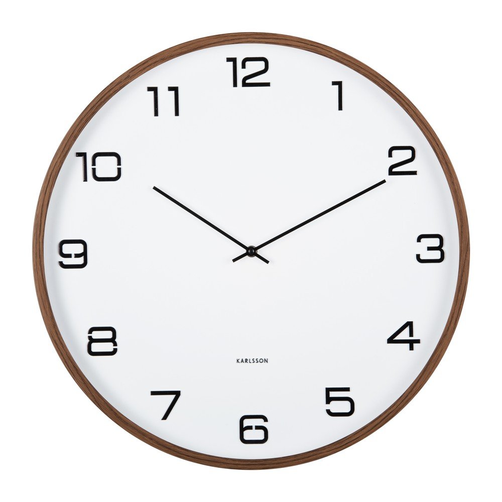 Nástěnné hodiny ø 51 cm Delicado – Karlsson Karlsson