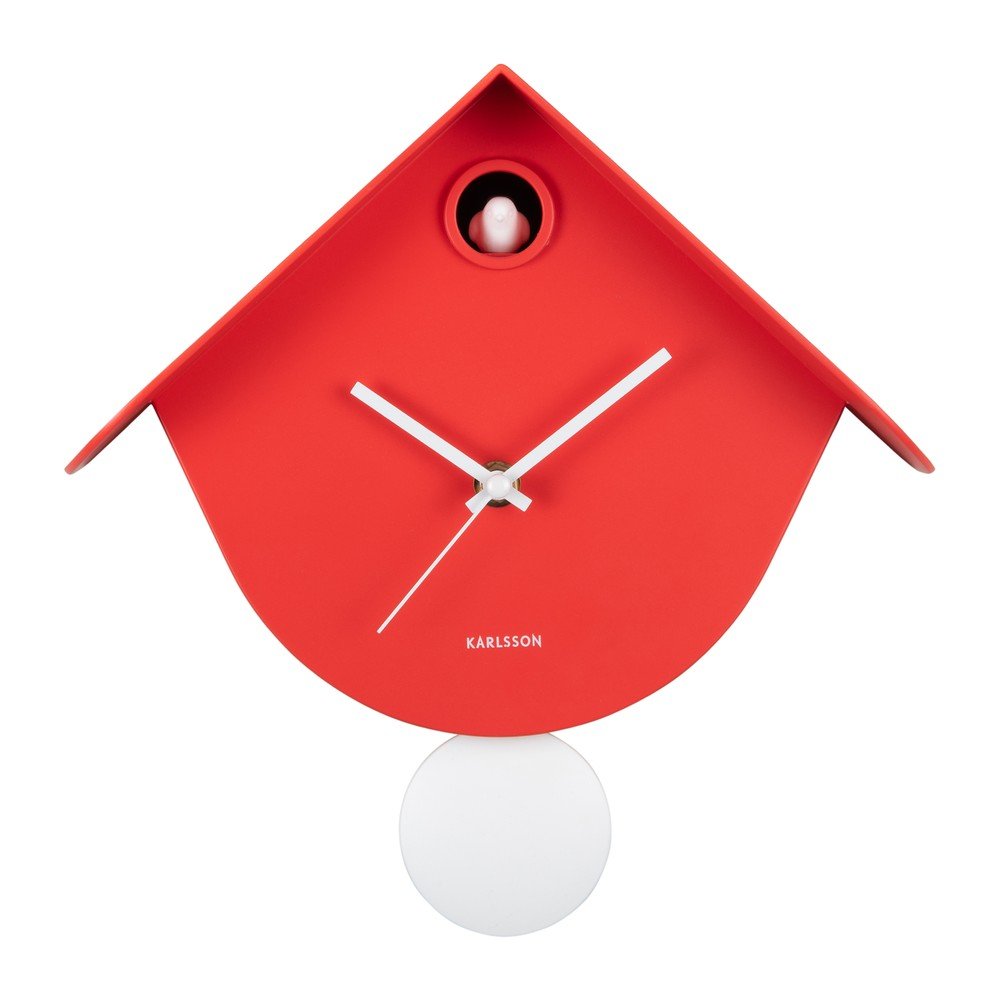 Nástěnné hodiny Cool Retro Cuckoo – Karlsson Karlsson