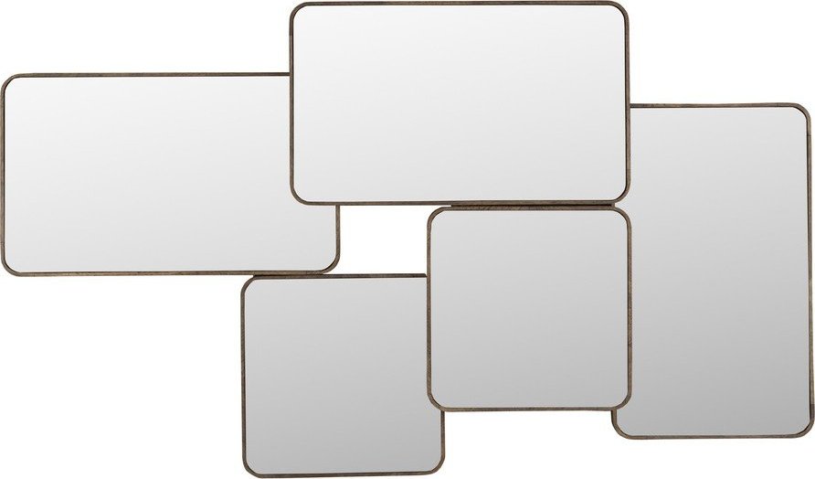 Nástěnné zrcadlo s dřevěným rámem 120x70 cm Cordelia – Dutchbone Dutchbone