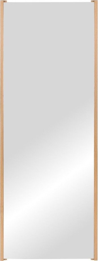 Nástěnné zrcadlo s dřevěným rámem 60x160 cm Lun – noo.ma NOO.MA