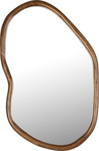 N&aacute;stěnn&eacute; zrcadlo s dřevěn&yacute;m r&aacute;mem 73x100 cm Ashley &ndash; Dutchbone Dutchbone