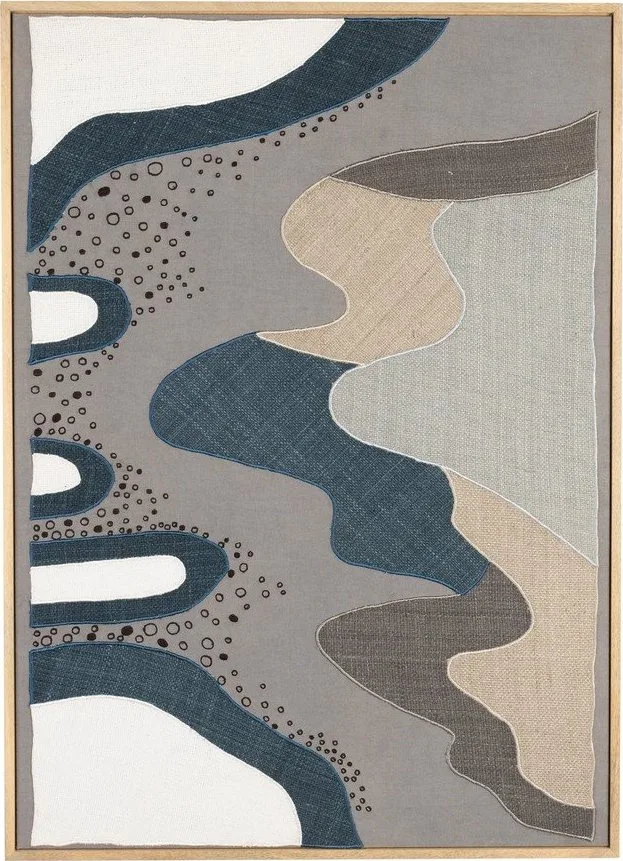 Obraz s rámem 75x104 cm Coastal – Zuiver