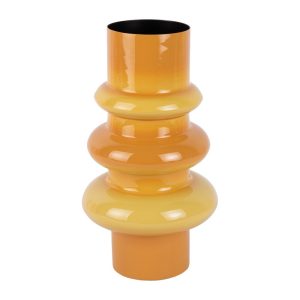 Oranžov&aacute; železn&aacute; v&aacute;za (v&yacute;&scaron;ka 30 cm) Grato &ndash; PT LIVING PT LIVING
