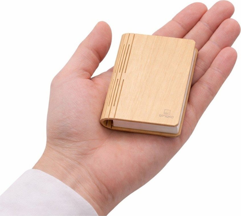 Přenosná světelná dekorace na USB v přírodní barvě BookLight – Gingko Gingko
