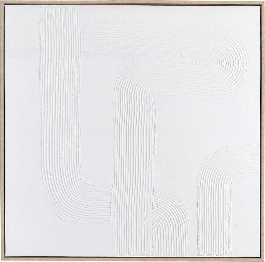 Ručně malovaný obraz s rámem/na plátně 83x83 cm Texture – Bizzotto Bizzotto