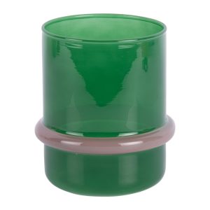 Skleněn&yacute; sv&iacute;cen na čajovou sv&iacute;čku Animado Anillo &ndash; PT LIVING PT LIVING