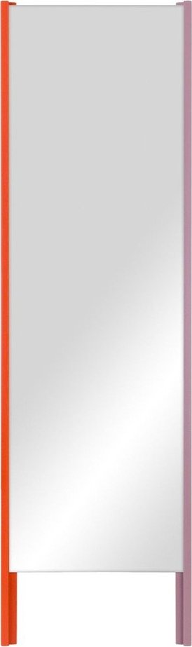 Stojací zrcadlo s dřevěným rámem 49x166 cm Lun – noo.ma NOO.MA