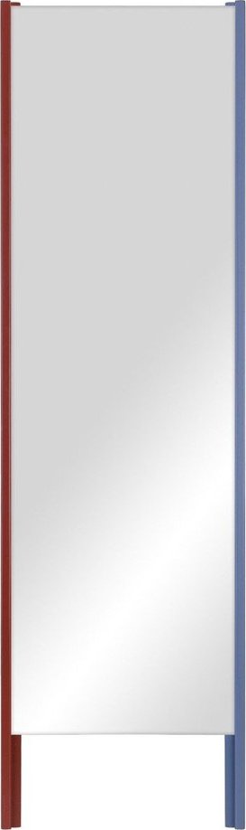 Stojací zrcadlo s dřevěným rámem 49x166 cm Lun – noo.ma NOO.MA