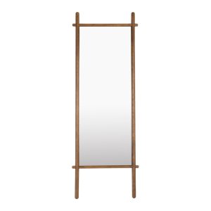 Stojac&iacute; zrcadlo s dřevěn&yacute;m r&aacute;mem 58x160 cm Solene &ndash; White Label White Label