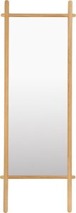 Stojac&iacute; zrcadlo s dřevěn&yacute;m r&aacute;mem 58x160 cm Solene &ndash; White Label White Label