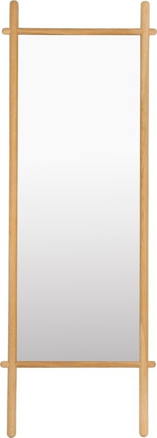 Stojací zrcadlo s dřevěným rámem 58x160 cm Solene – White Label White Label