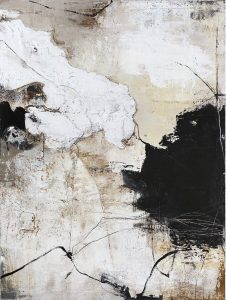 Ti&scaron;těn&yacute;/s ručně malovan&yacute;mi prvky obraz na pl&aacute;tně 90x118 cm Reform 1 &ndash; Malerifabrikken Malerifabrikken
