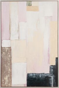 Ti&scaron;těn&yacute;/s ručně malovan&yacute;mi prvky obraz s r&aacute;mem/na pl&aacute;tně 80x120 cm Meldert &ndash; Yes Everyday Yes Everyday