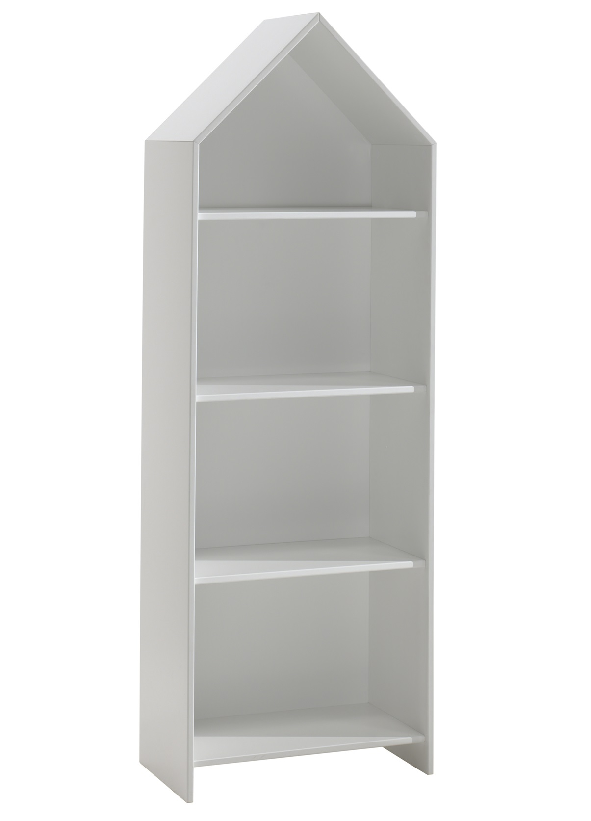 Vipack Bílá lakovaná knihovna Casami 172 cm Vipack