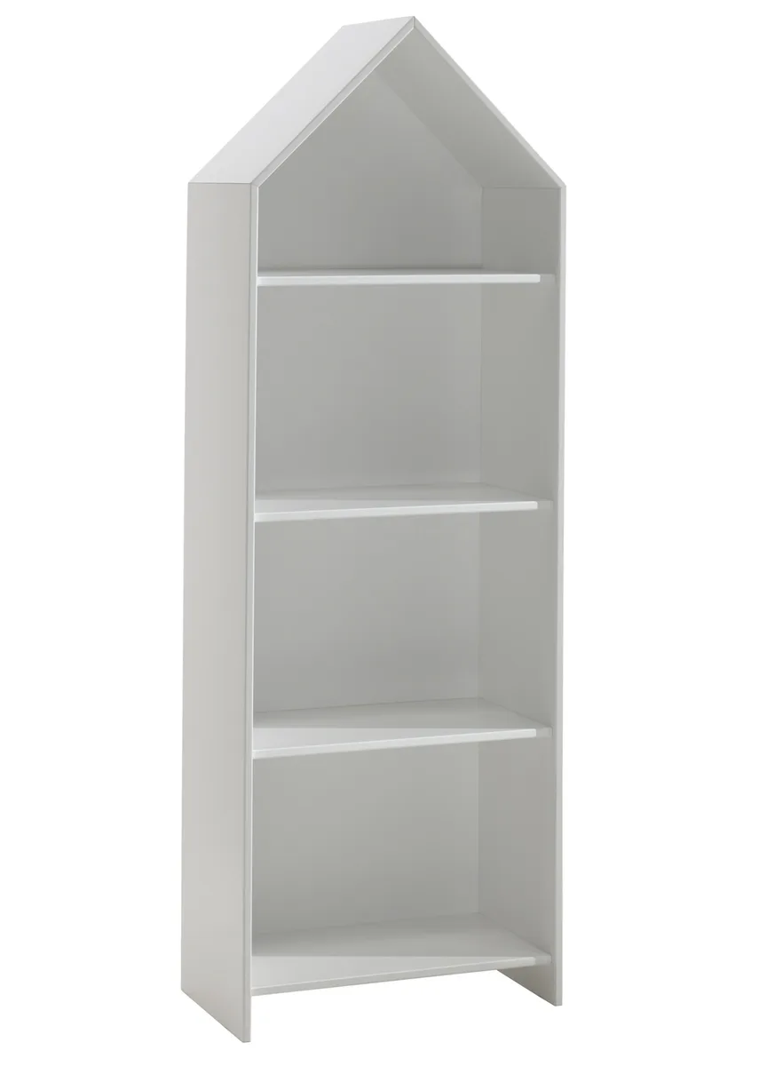 Vipack Bílá lakovaná knihovna Casami 172 cm