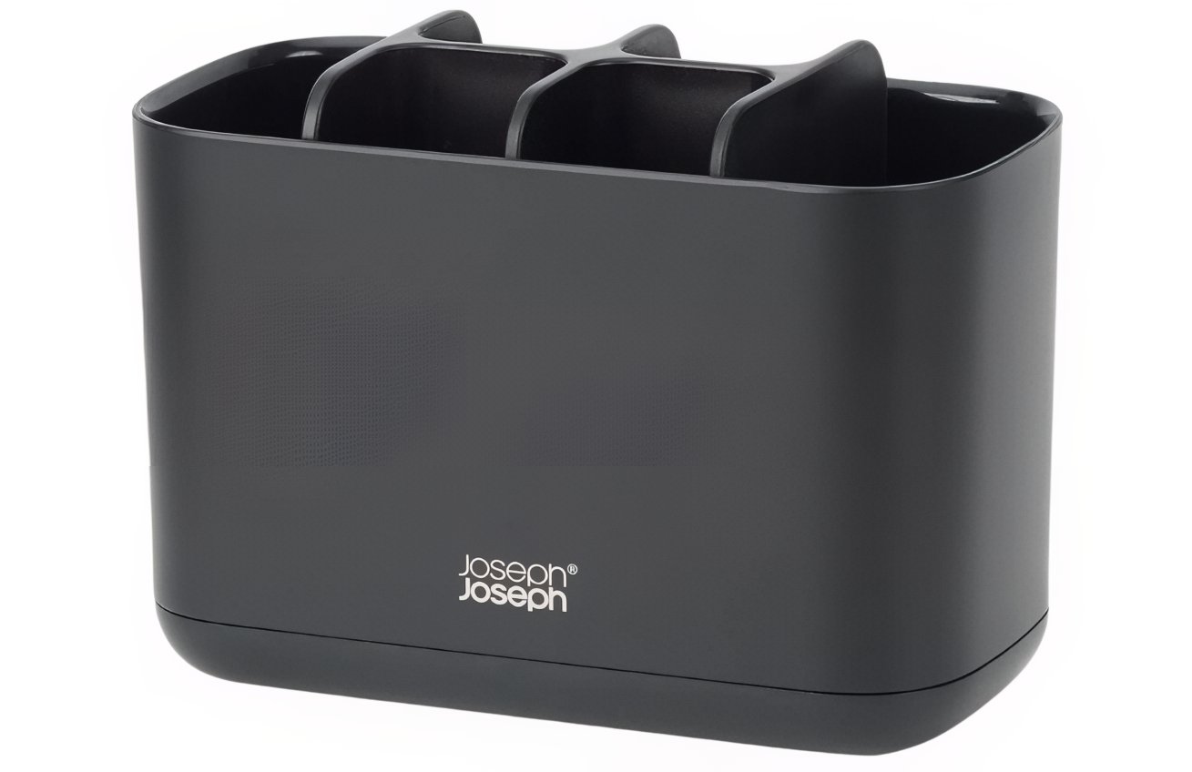 Joseph Joseph Černý plastový kelímek na kartáčky Easy Store Joseph Joseph
