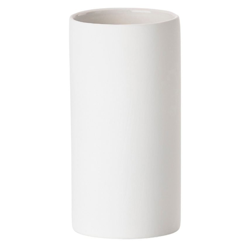 Zone Denmark Bílý porcelánový kelímek na kartáčky Solo Zone Denmark