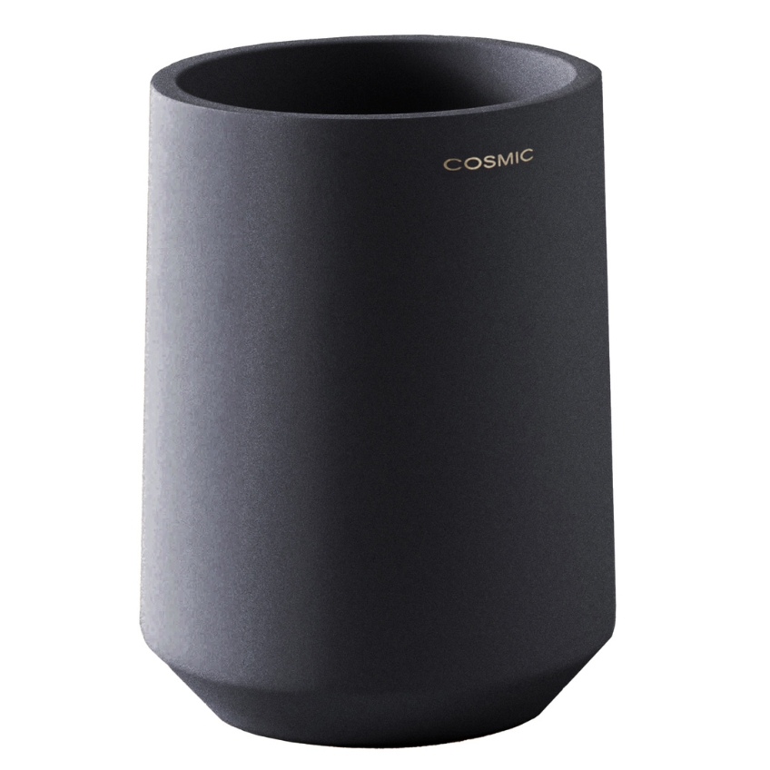 Cosmic Černý kelímek na kartáčky Saona Cosmic