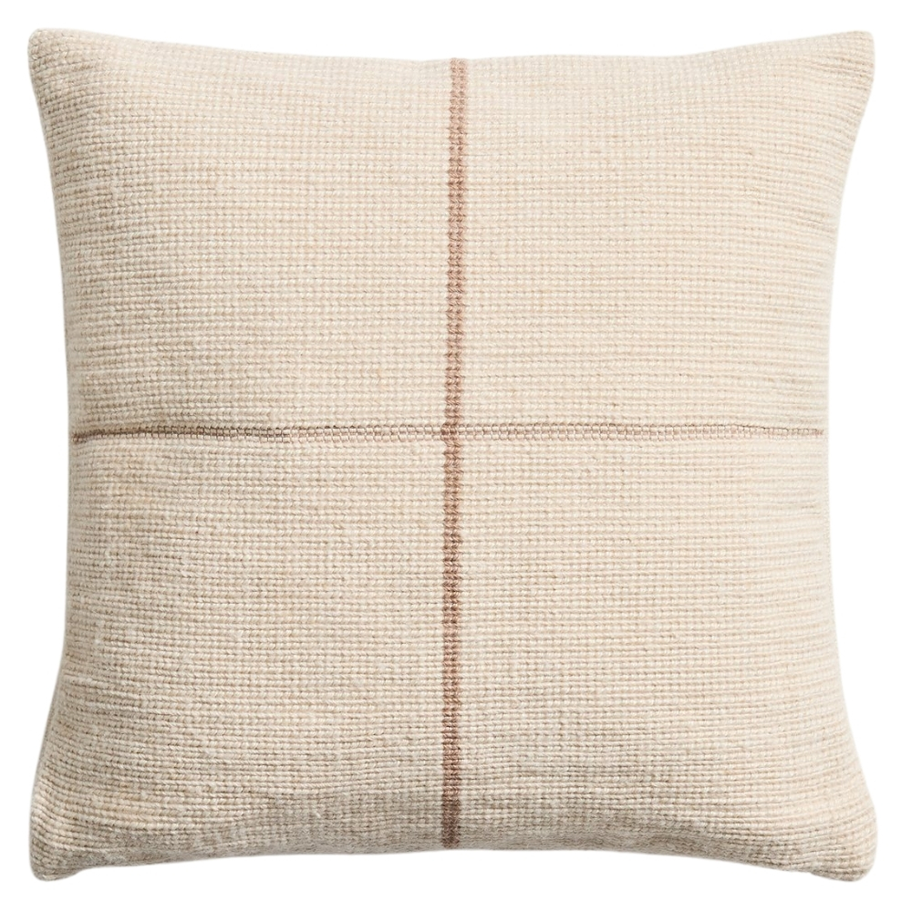 Kave Home Béžový povlak na polštář Atima 45 x 45 cm Kave Home