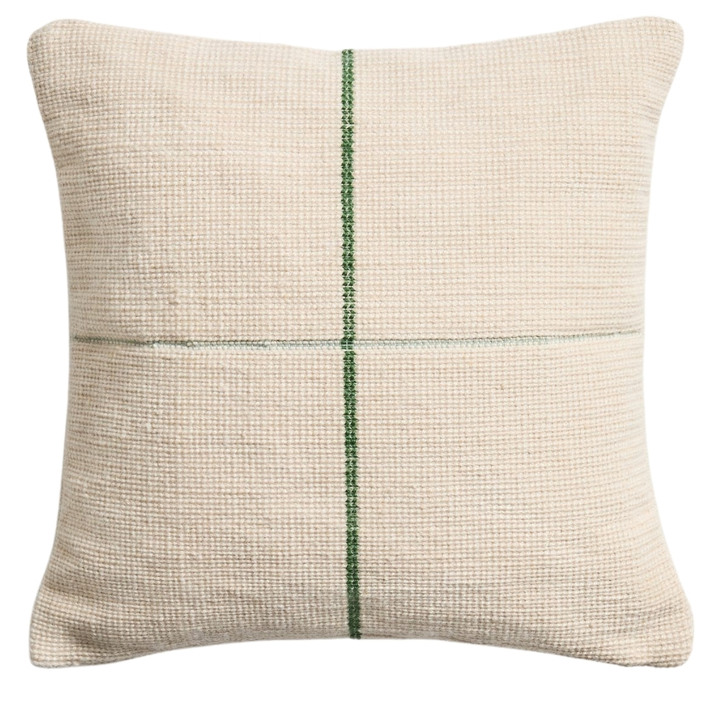 Kave Home Zelený povlak na polštář Atima 45 x 45 cm Kave Home