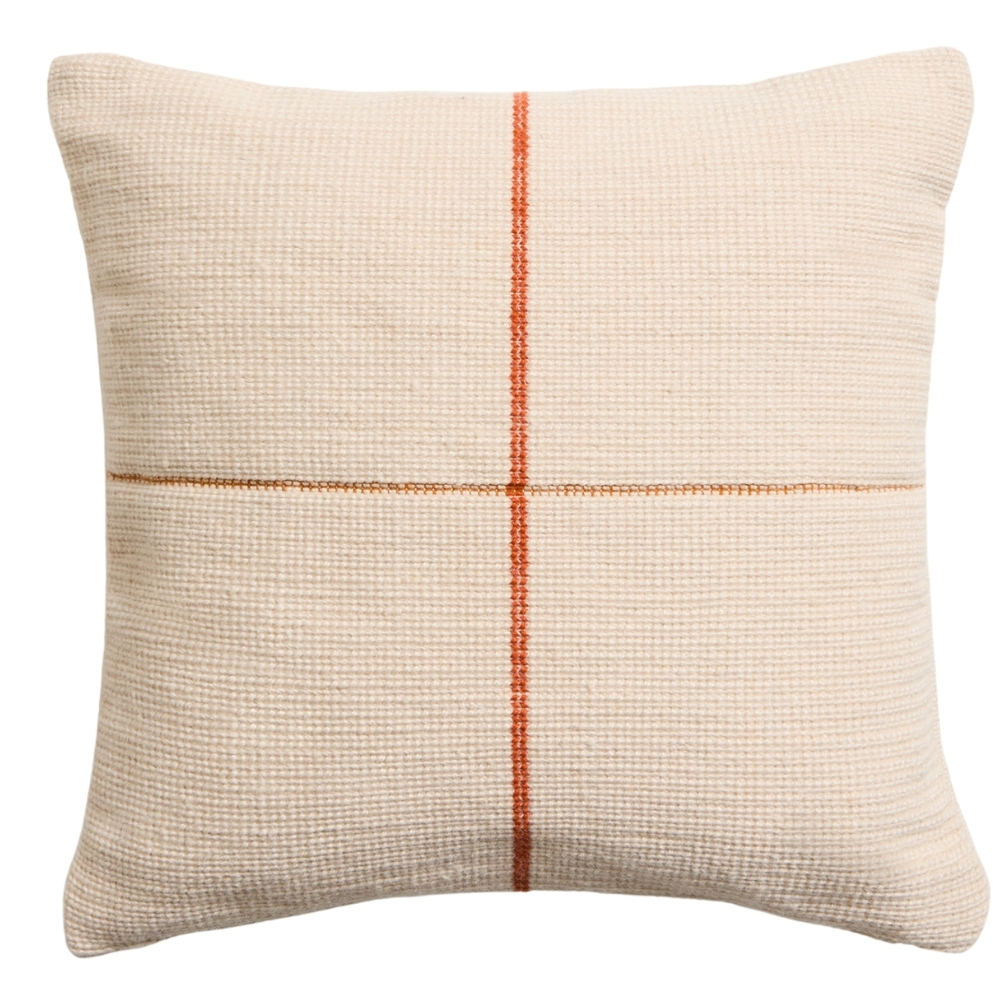 Kave Home Oranžový povlak na polštář Atima 45 x 45 cm Kave Home