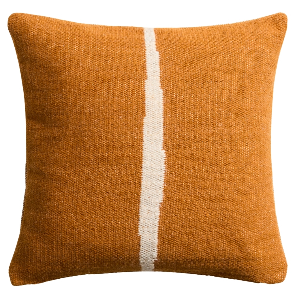 Kave Home Oranžový povlak na polštář Daila 50 x 50 cm Kave Home