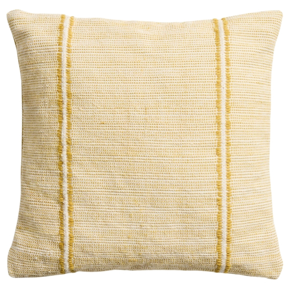 Kave Home Žlutý povlak na polštář Drati 45 x 45 cm Kave Home