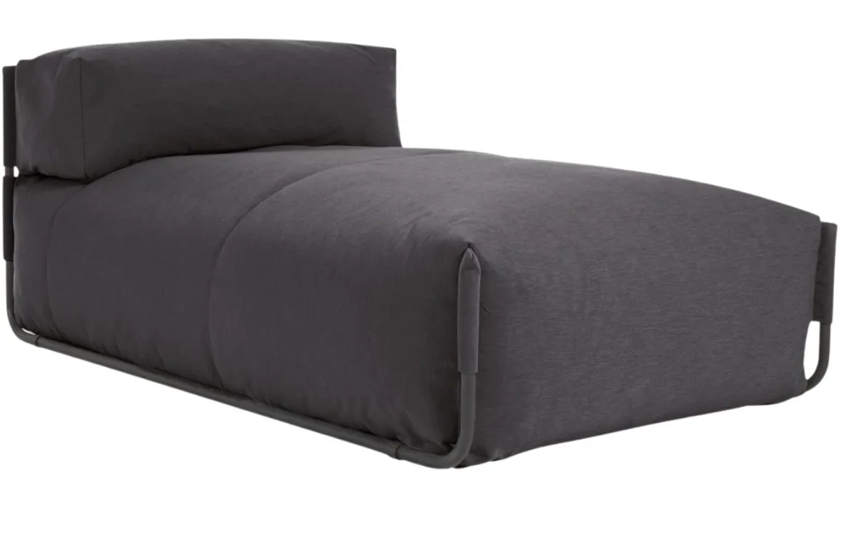 Kave Home Tmavě šedý zahradní modul Square 101 x 165 cm – vystavený kus