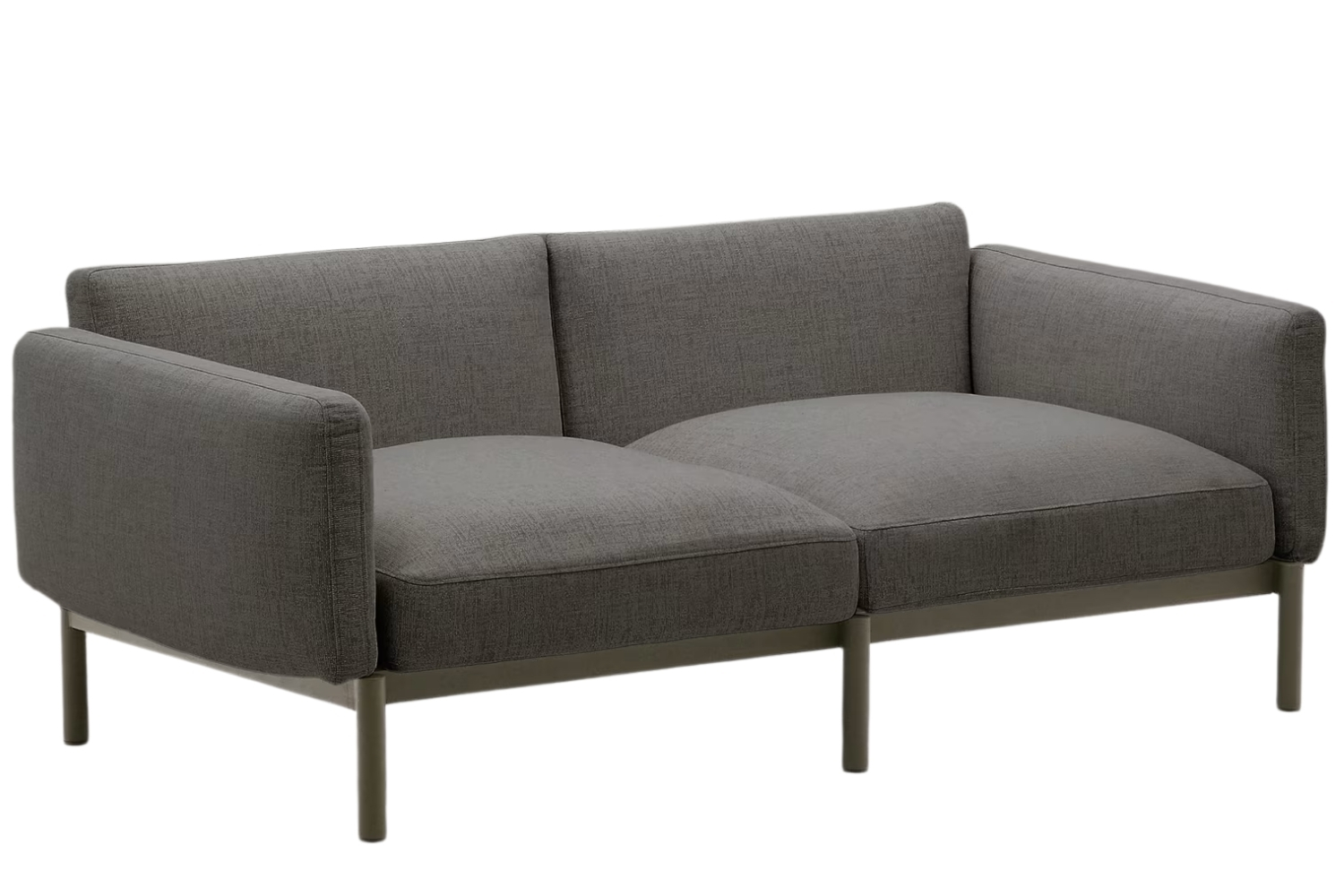 Kave Home Zahradní pohovka Sorells 201 cm se zelenou podnoží Kave Home