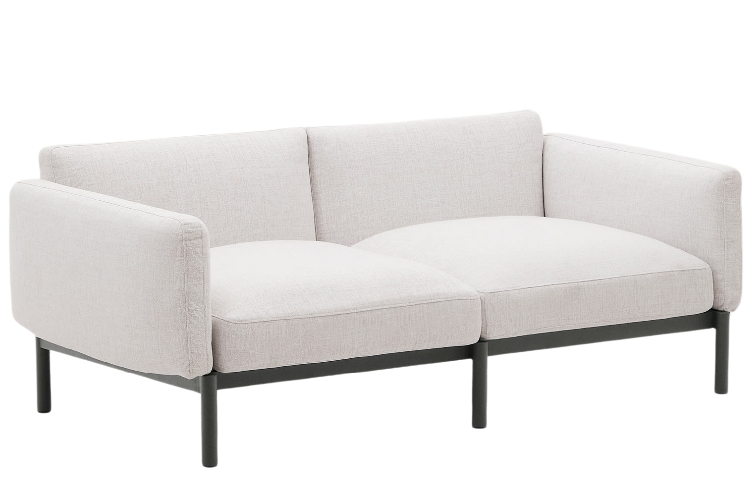 Kave Home Zahradní pohovka Sorells 201 cm se šedou podnoží Kave Home