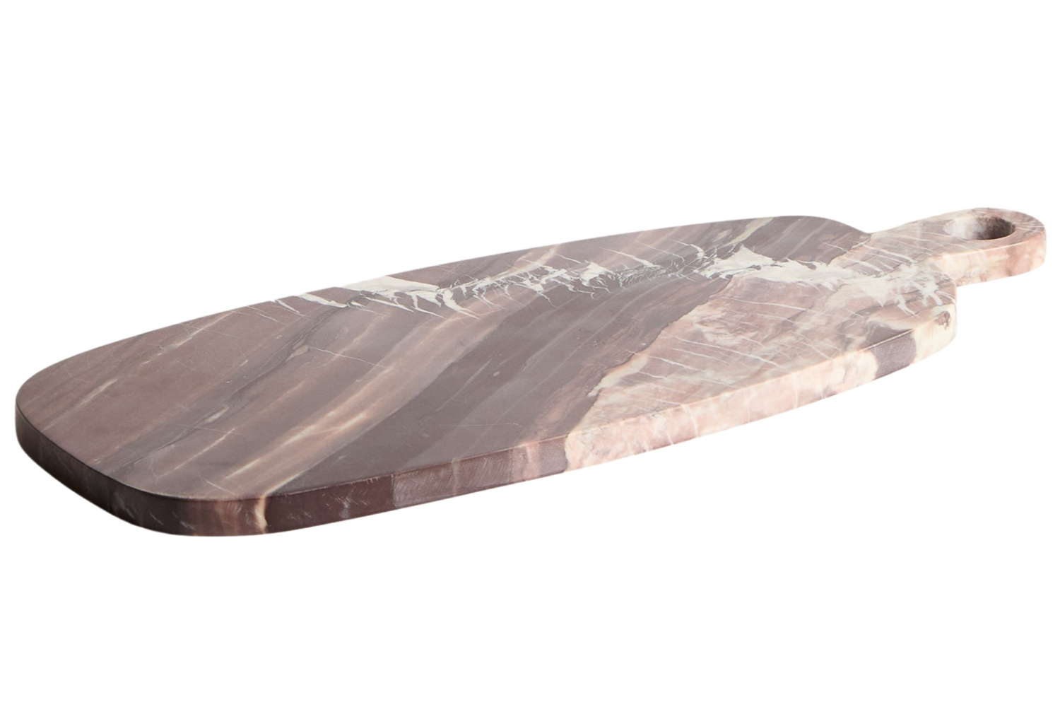 Kave Home Vínově červené mramorové servírovací prkénko Meran 47 x 20 cm Kave Home