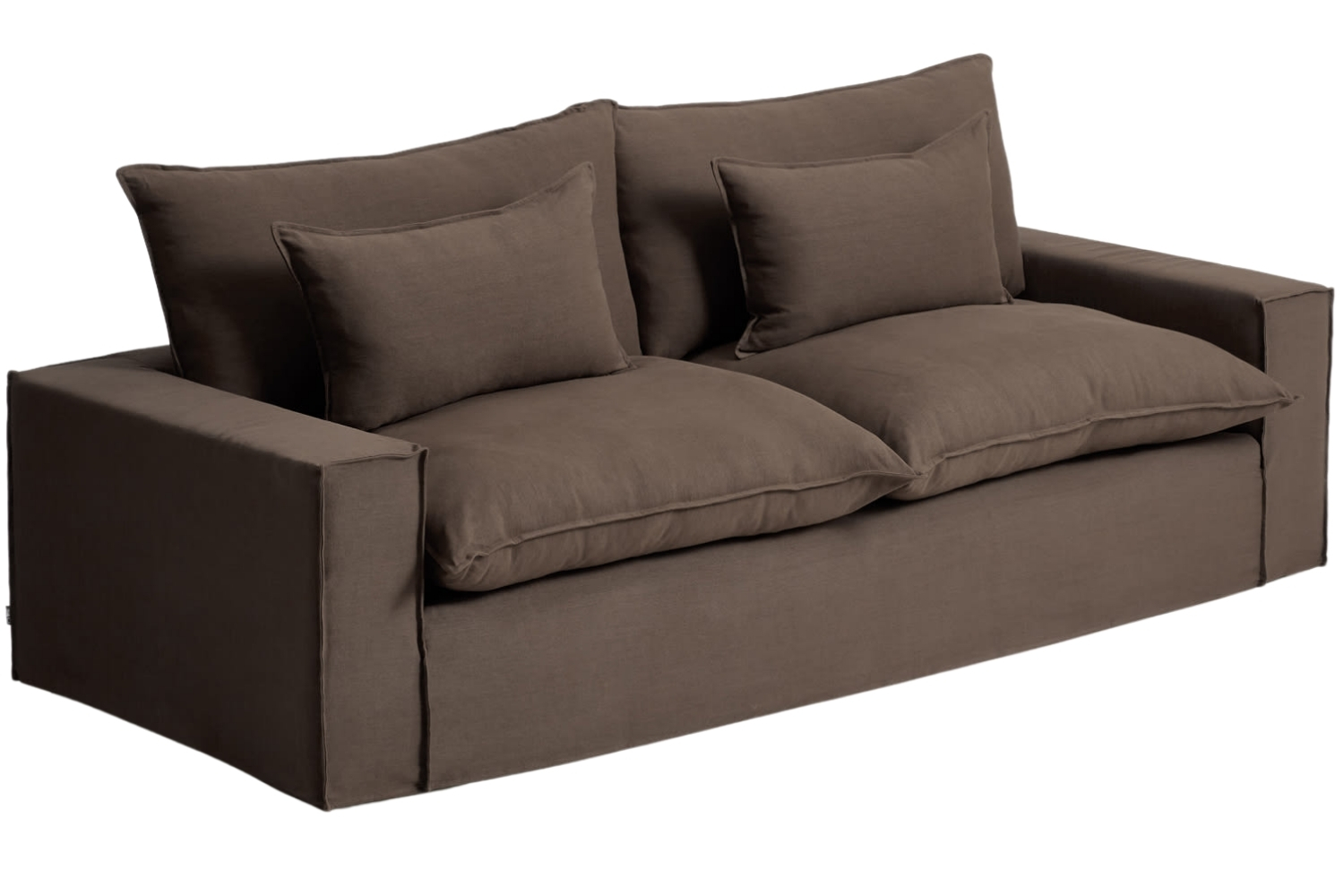 Kave Home Hnědá pohovka Anarela 260 cm s odnímatelným potahem Kave Home