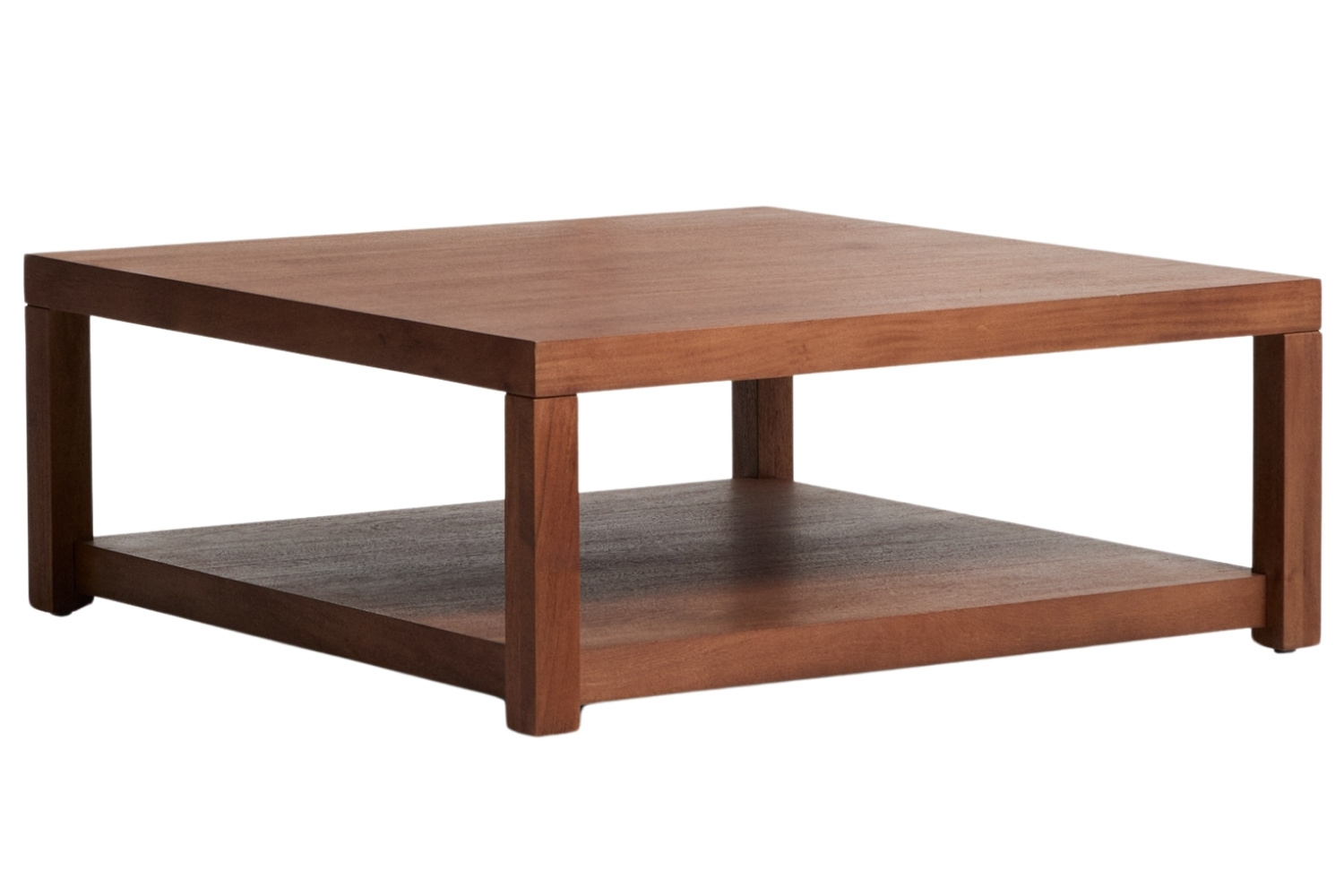 Kave Home Hnědý dřevěný konferenční stolek Norani 90 x 90 cm Kave Home