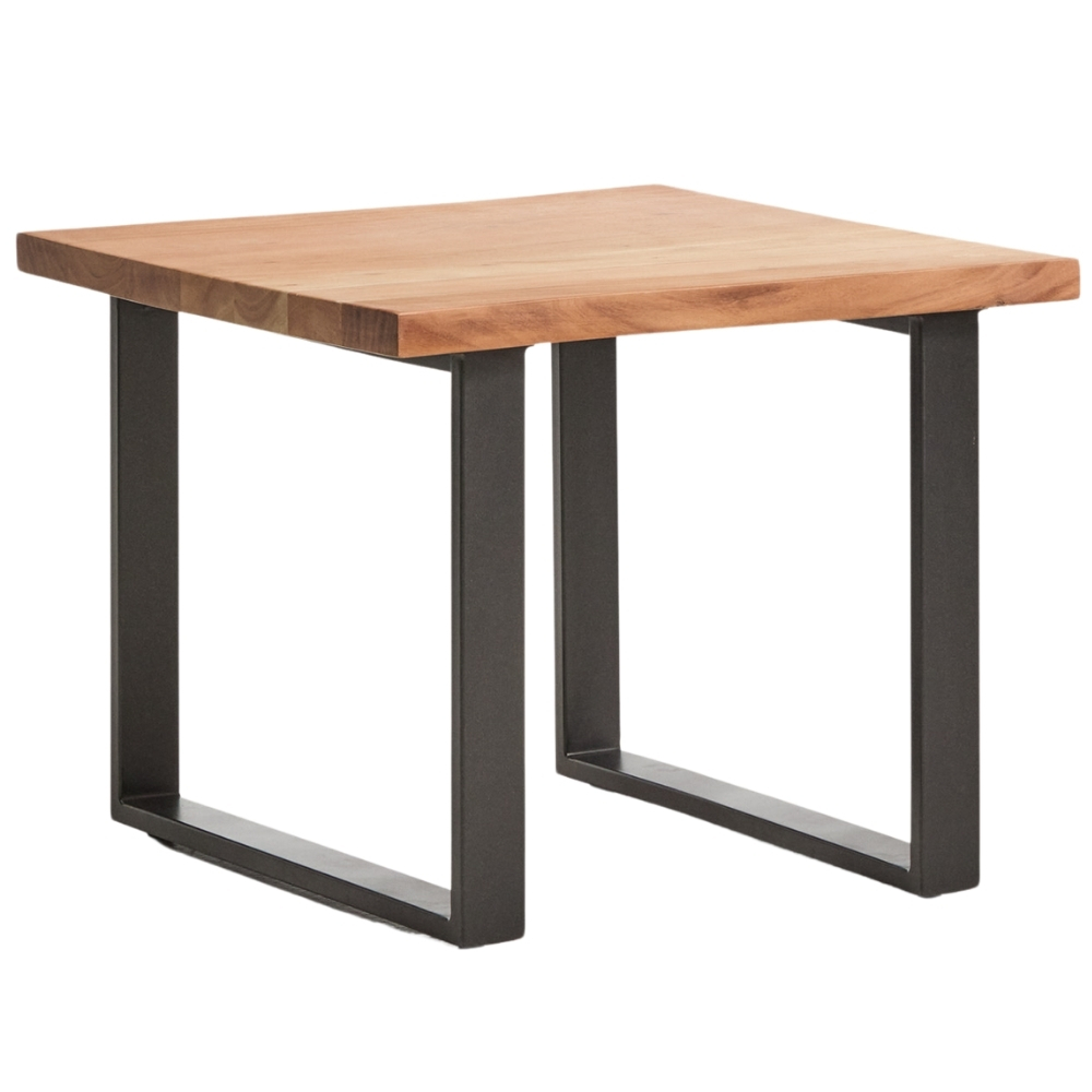Kave Home Dřevěný odkládací stolek Uxue 65 x 65 cm Kave Home