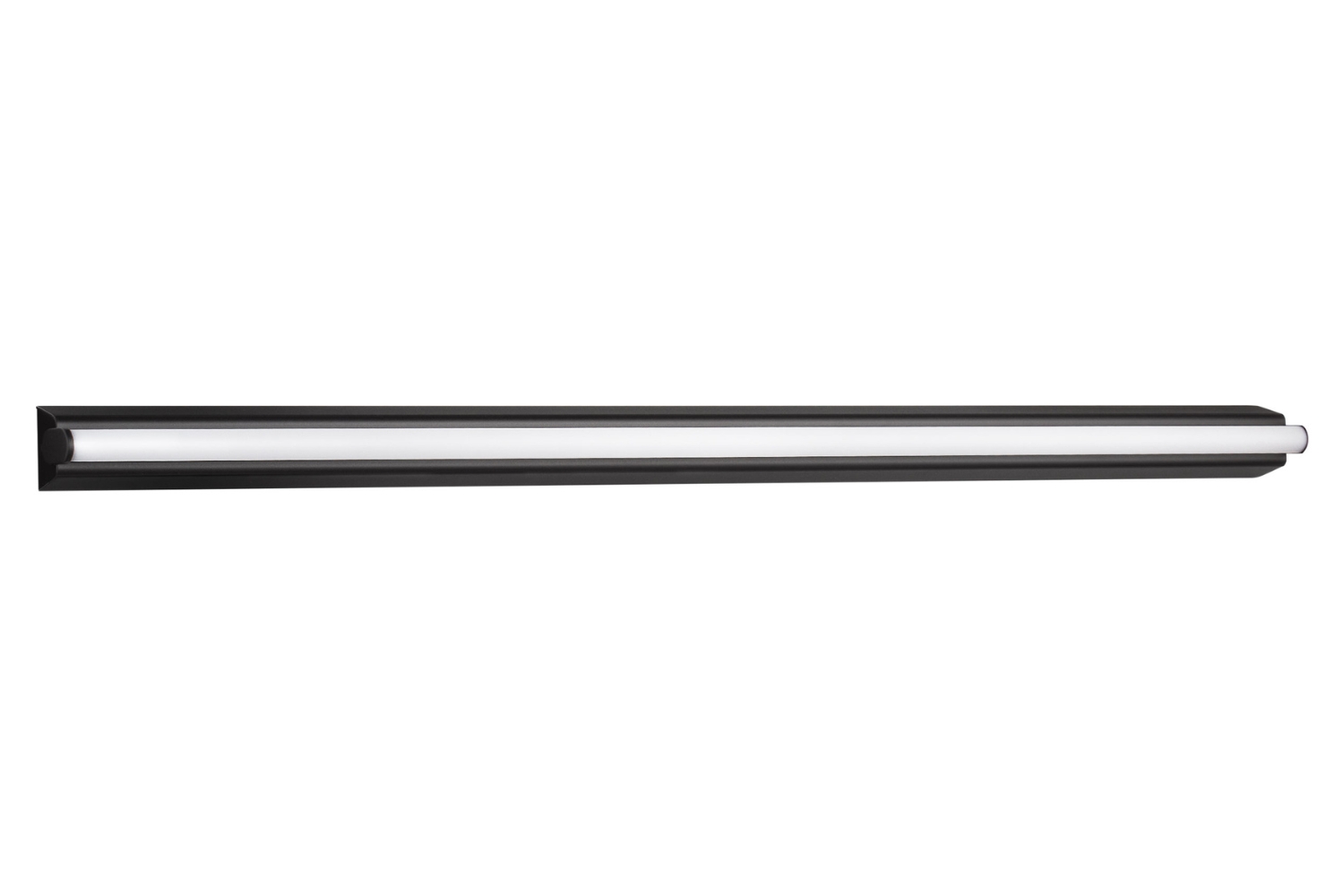 Nova Luce Černé kovové nástěnné LED světlo Endo 82 cm Nova Luce