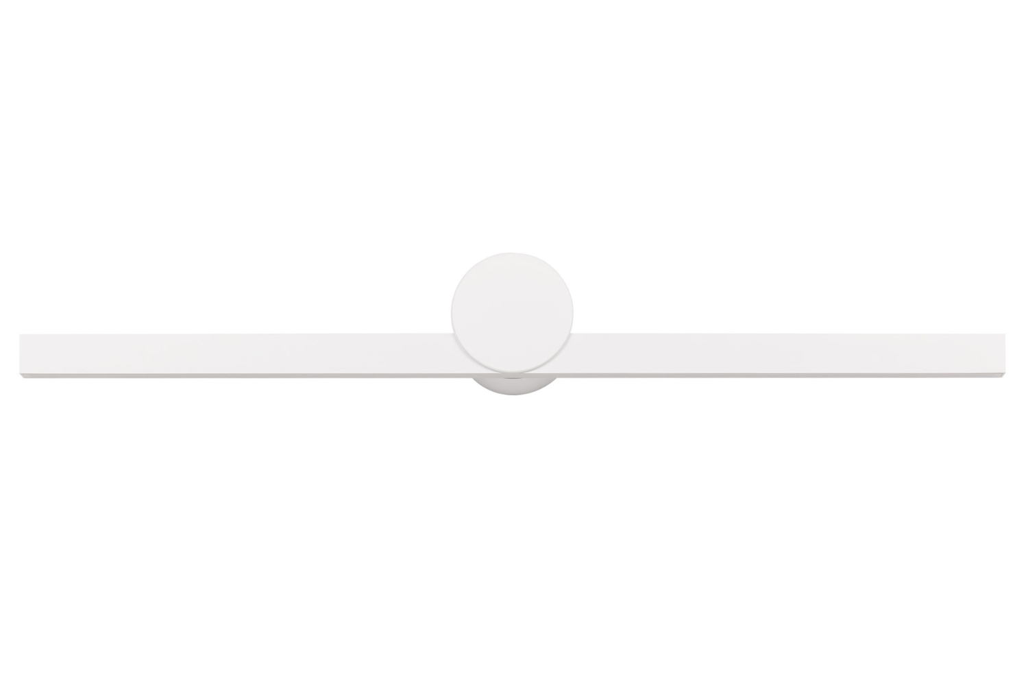 Nova Luce Bílé kovové nástěnné LED světlo Breggo 61 cm Nova Luce