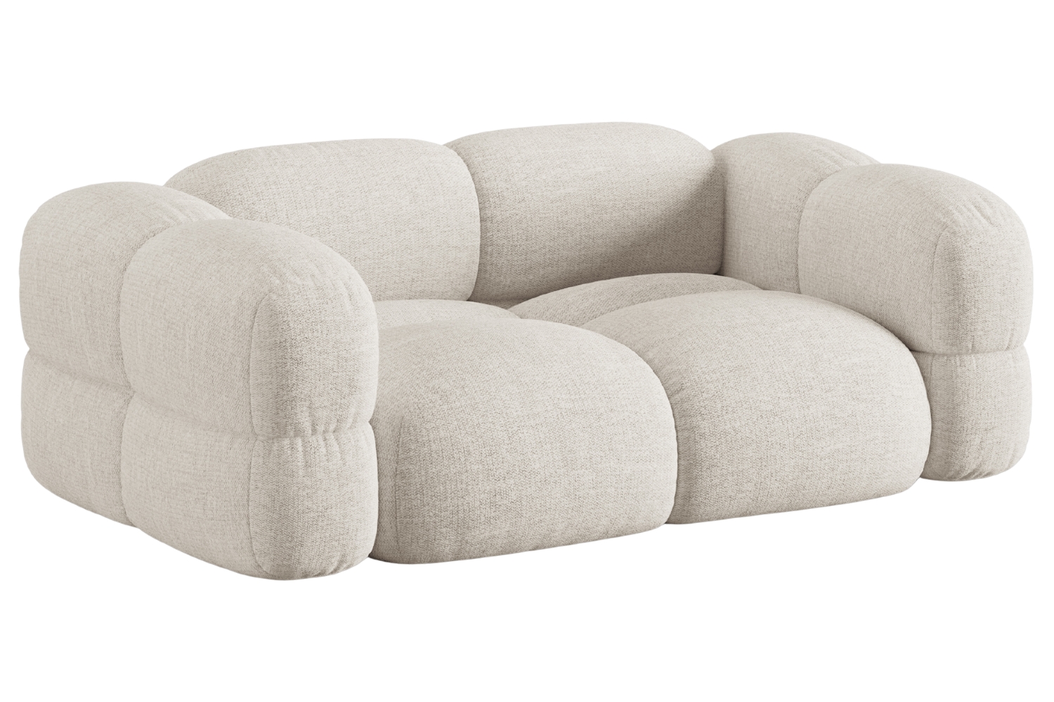 Cosmopolitan Design Béžová trojmístná pohovka Loretto 210 cm Cosmopolitan Design