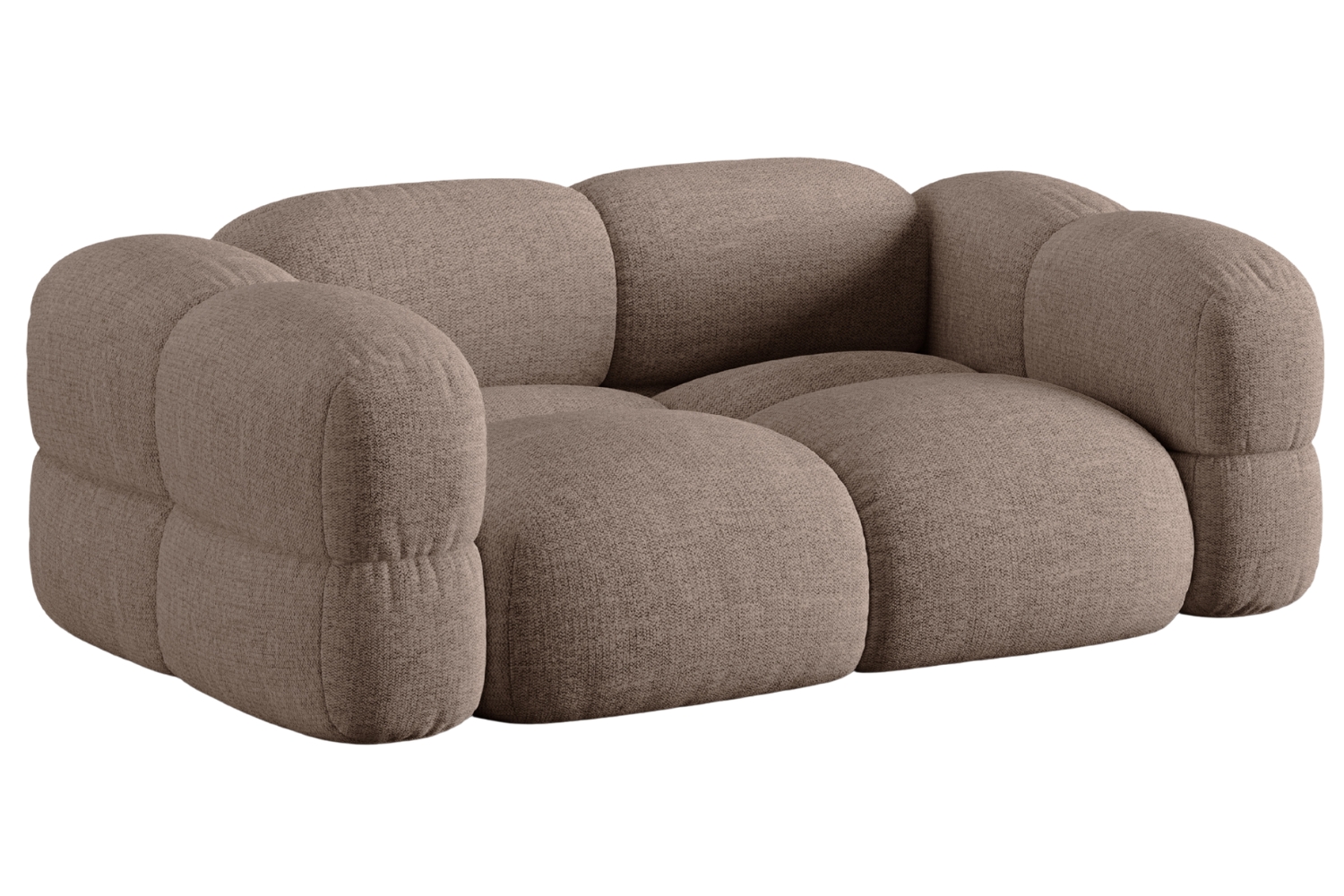 Cosmopolitan Design Světle hnědá trojmístná pohovka Loretto 210 cm Cosmopolitan Design