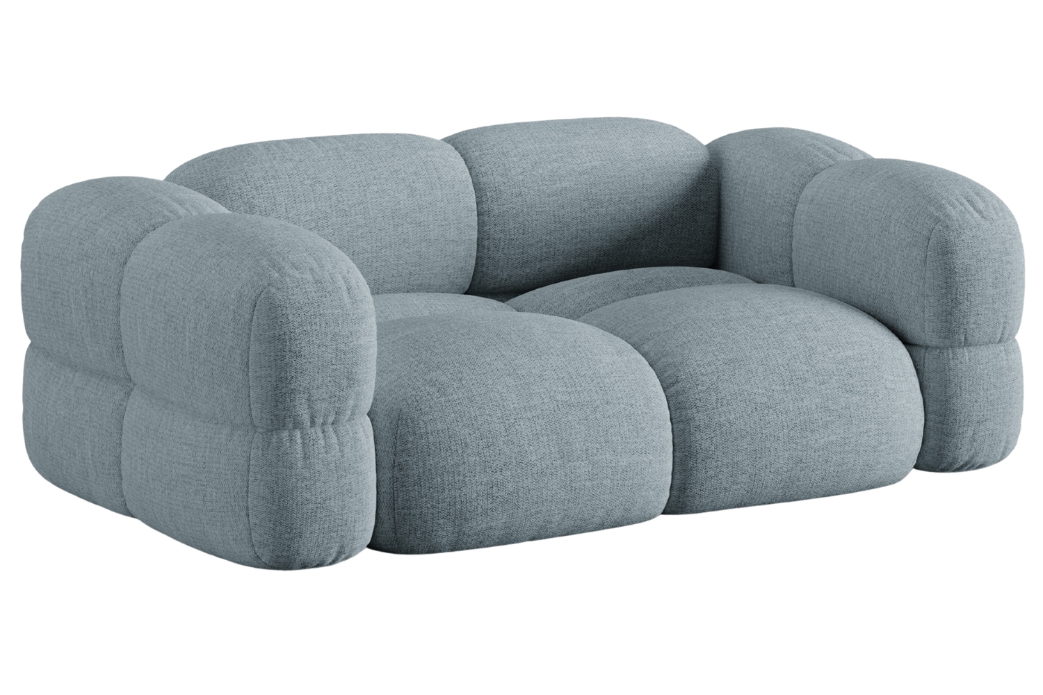 Cosmopolitan Design Světle modrá trojmístná pohovka Loretto 210 cm Cosmopolitan Design