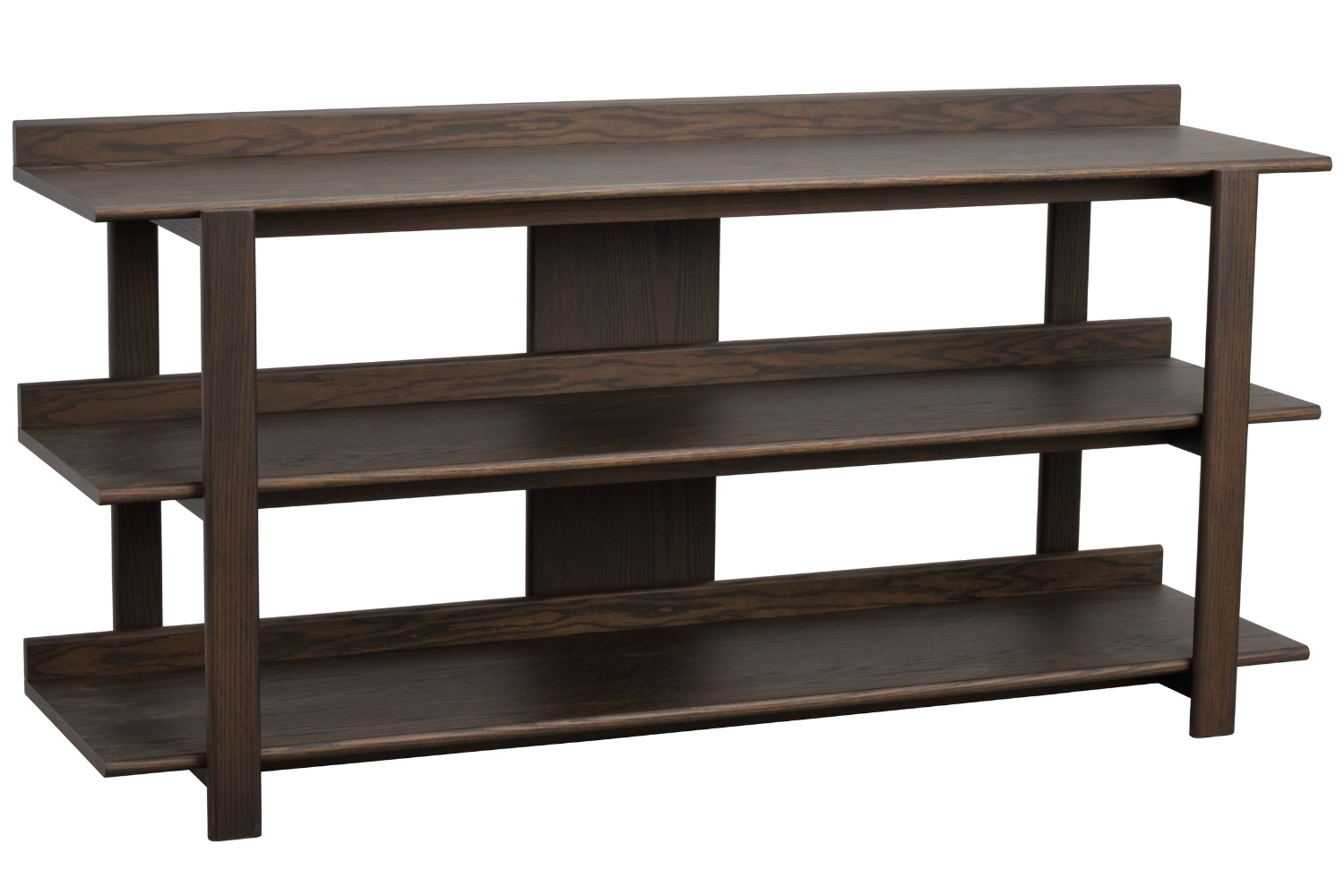 Rowico Hnědý dubový toaletní stolek KILIAN 150 x 43 cm Rowico