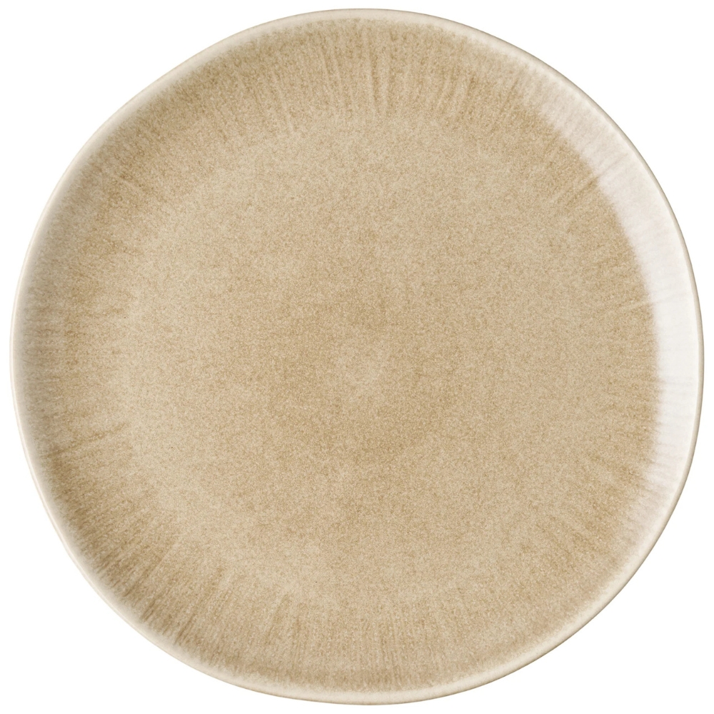 Nordic Living Béžový kameninový talíř Violette Ø 27 cm Nordic Living