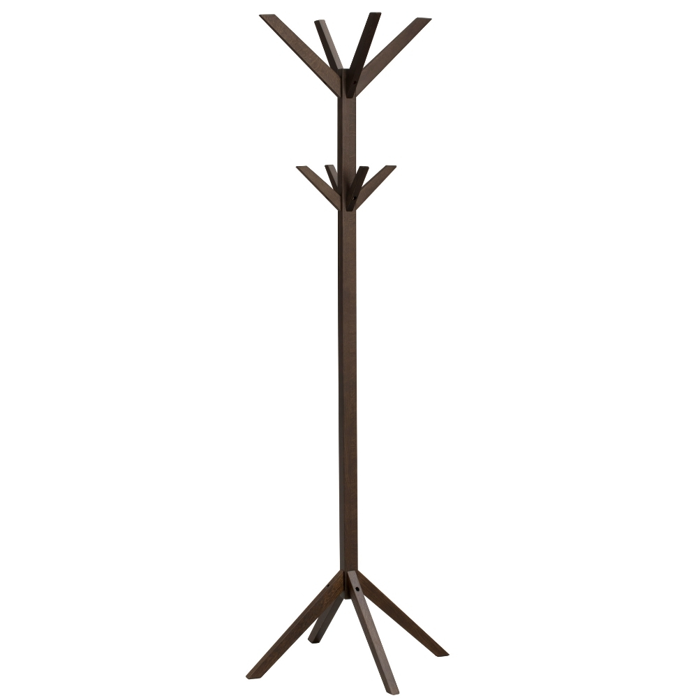Rowico Tmavý dubový stojací věšák CONFETTI 178 cm Rowico